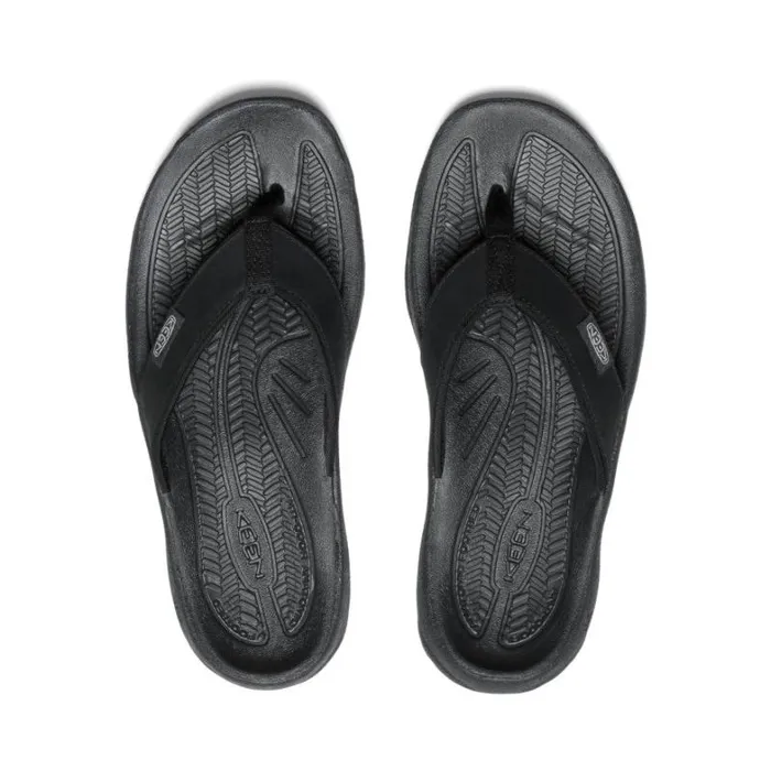 Women KEEN Casual Kona Flip BlackVapor Leather FlipFlop Women KEEN Casual Kona Flip BlackVapor Leather FlipFlop