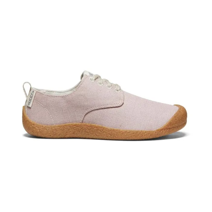 Women KEEN Casual Light Pink Shoes 8211 Mosey Derby Canvas