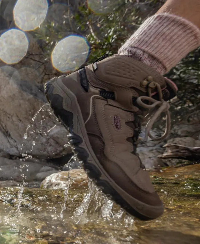 Women KEEN Hike Targhee IV Mid Height Waterproof Leather Hiking Boot Women KEEN Hike Targhee IV Mid Height Waterproof Leather Hiking Boot