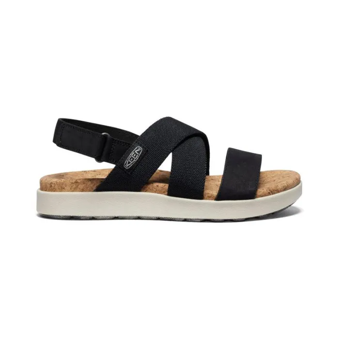 Women KEEN Sandals Elle Criss Cross BlackBirch Sandal