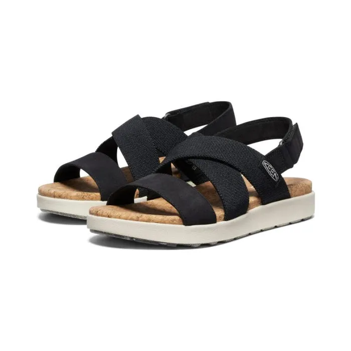 Women KEEN Sandals Elle Criss Cross BlackBirch Sandal Women KEEN Sandals Elle Criss Cross BlackBirch Sandal
