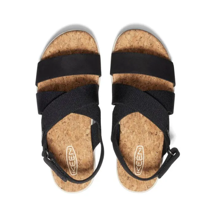 Women KEEN Sandals Elle Criss Cross BlackBirch Sandal Women KEEN Sandals Elle Criss Cross BlackBirch Sandal