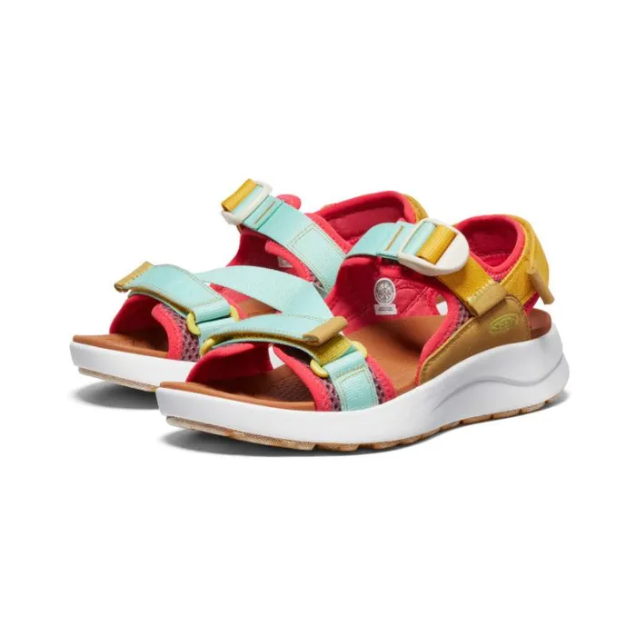 Women KEEN Sandals Elle Sport Backstrap Golden YellowLichen Sandal Women KEEN Sandals Elle Sport Backstrap Golden YellowLichen Sandal