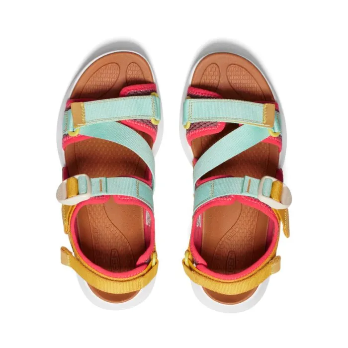 Women KEEN Sandals Elle Sport Backstrap Golden YellowLichen Sandal Women KEEN Sandals Elle Sport Backstrap Golden YellowLichen Sandal
