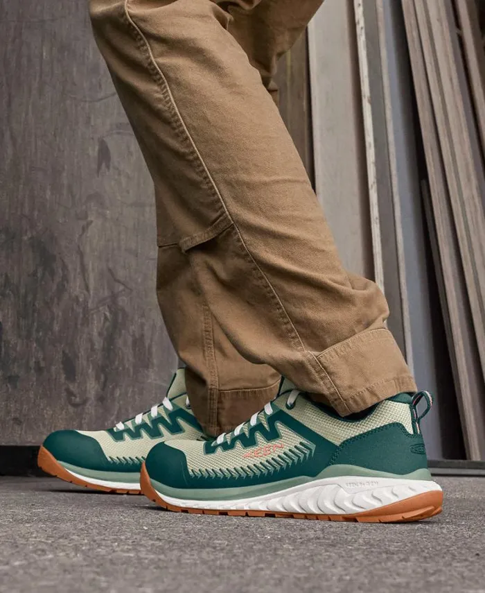 Women KEEN Shoes Arvada CarbonFiber Toe Green Work Shoe Women KEEN Shoes Arvada CarbonFiber Toe Green Work Shoe