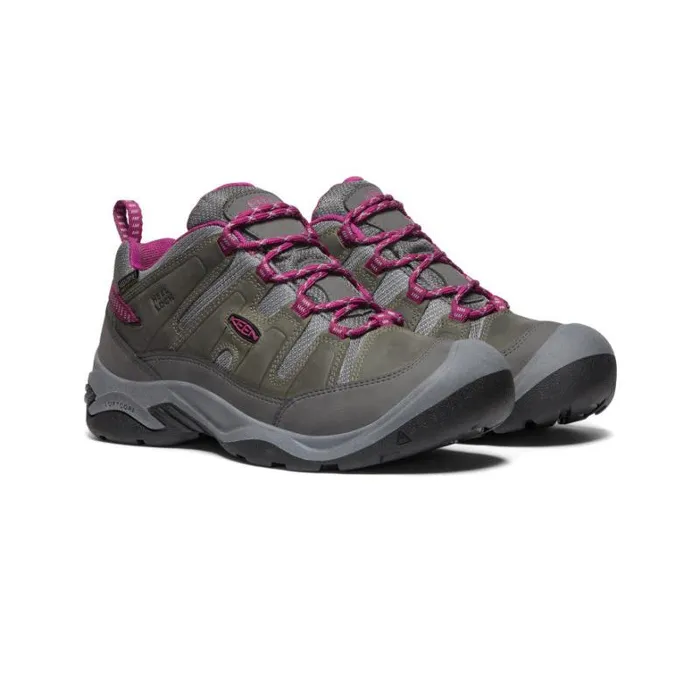 Women KEEN Shoes Circadia Waterproof Shoe Steel GreyBoysenberry Women KEEN Shoes Circadia Waterproof Shoe Steel GreyBoysenberry