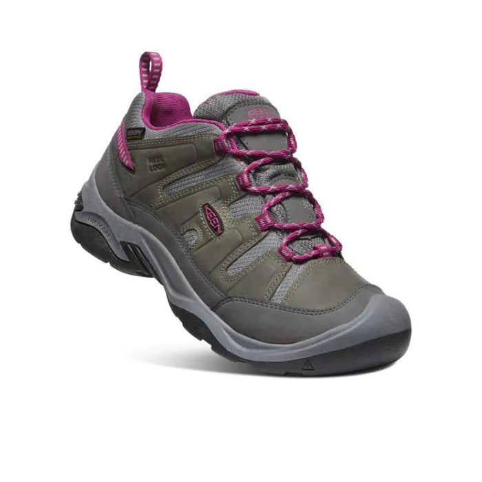 Women KEEN Shoes Circadia Waterproof Shoe Steel GreyBoysenberry Women KEEN Shoes Circadia Waterproof Shoe Steel GreyBoysenberry