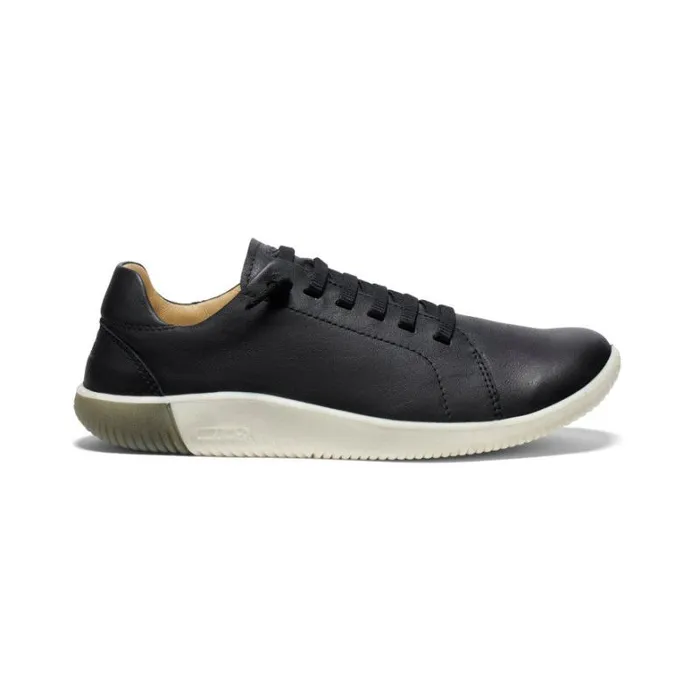 Women KEEN SlipOns Black Leather Sneakers 8211 KNX Lace