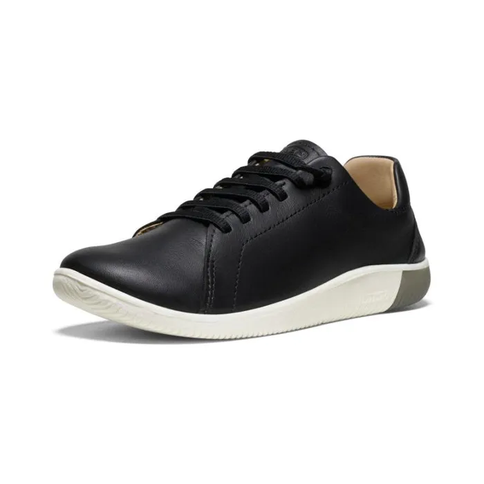 Women KEEN SlipOns Black Leather Sneakers 8211 KNX Lace Women KEEN SlipOns Black Leather Sneakers 8211 KNX Lace