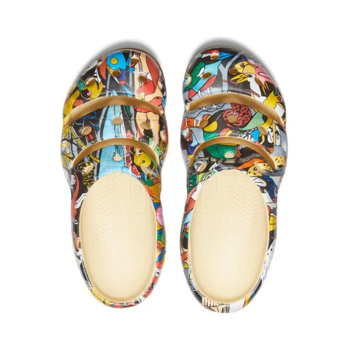Women KEEN SlipOns Yogui Arts Clog X ARTPARA FUKAGAWA Women KEEN SlipOns Yogui Arts Clog X ARTPARA FUKAGAWA