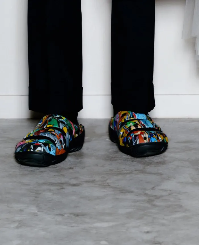 Women KEEN SlipOns Yogui Arts Clog X ARTPARA FUKAGAWA Women KEEN SlipOns Yogui Arts Clog X ARTPARA FUKAGAWA