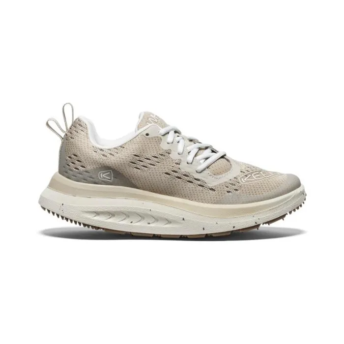 Women KEEN Walk WK400 Plaza TaupeBirch Leather Walking Shoe