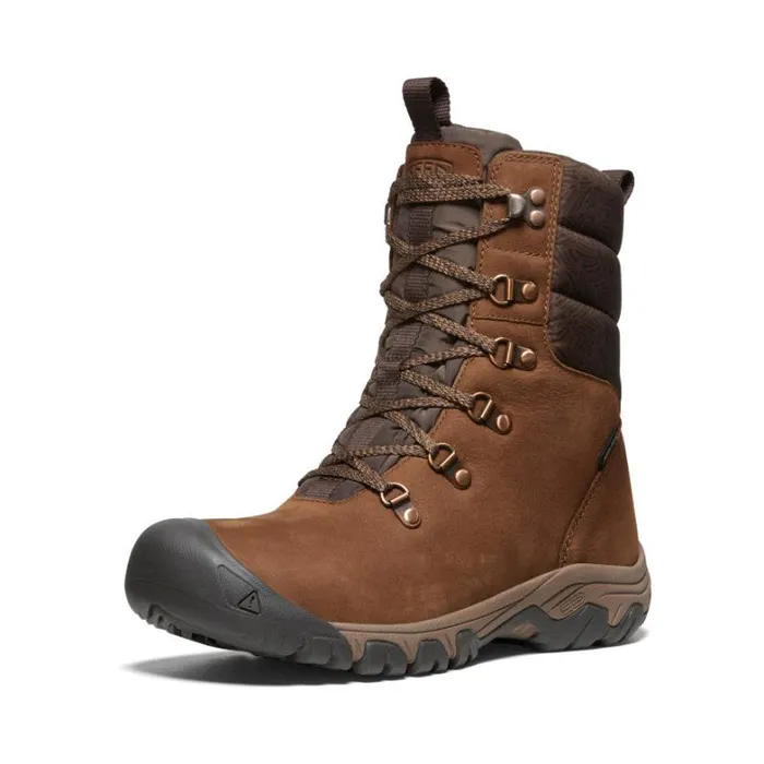 Women KEEN Winter Greta Boot Waterproof Brown Leather Performance Boot Women KEEN Winter Greta Boot Waterproof Brown Leather Performance Boot