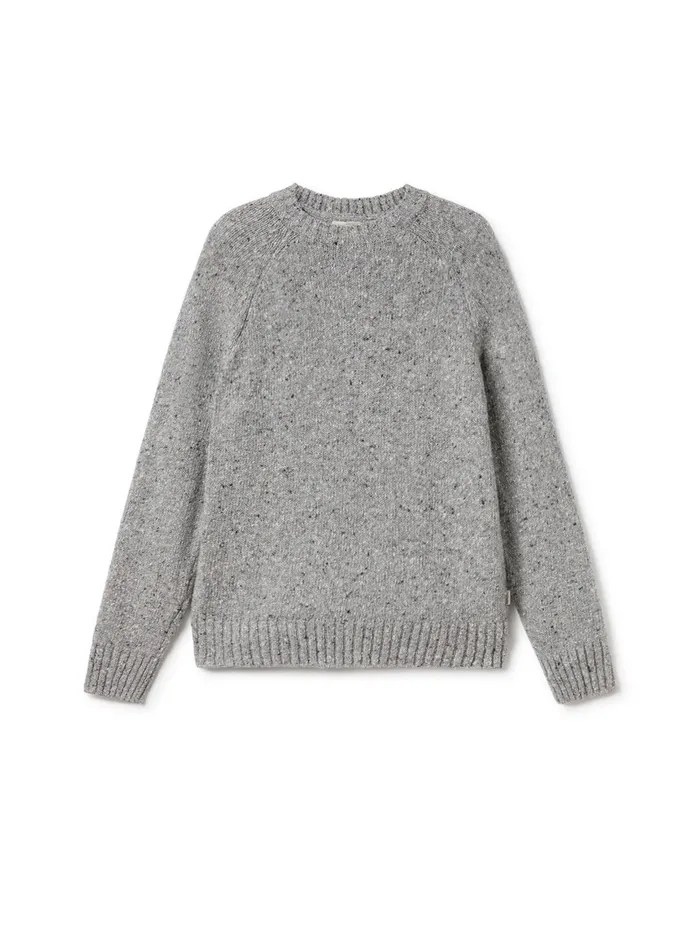 Women Knits Women 8211 Kalymnos 8211 Grey Multicolour Neps TWOTHIRDS Knits