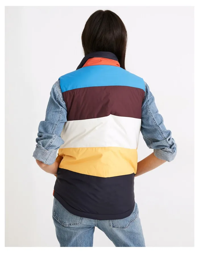 Women Kule Reversible Simon Puffer Vest Multi Madewell Jackets Women Kule Reversible Simon Puffer Vest Multi Madewell Jackets