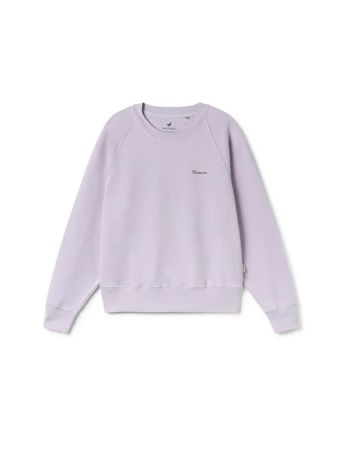 Women Leskov 8211 Light Purple TWOTHIRDS Sweatshirts