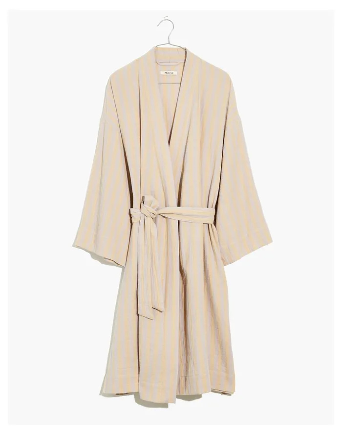 Women Lightestspun Robe Distant Lavender Madewell Pajamas Women Lightestspun Robe Distant Lavender Madewell Pajamas