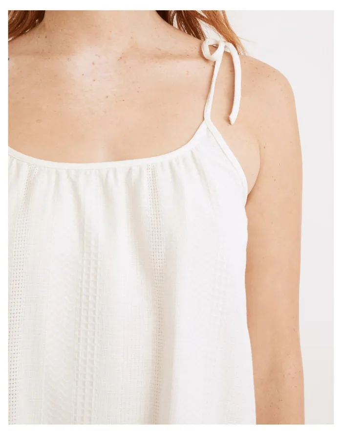 Women Lightestspun Tie Strap Ruffle Hem Cover Up Dress Lighthouse Madewell Swim Women Lightestspun Tie Strap Ruffle Hem Cover Up Dress Lighthouse Madewell Swim