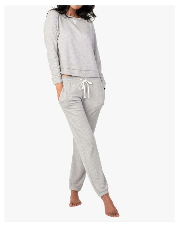Women LIVELY The Terry Soft Jogger Grey Madewell Pajamas