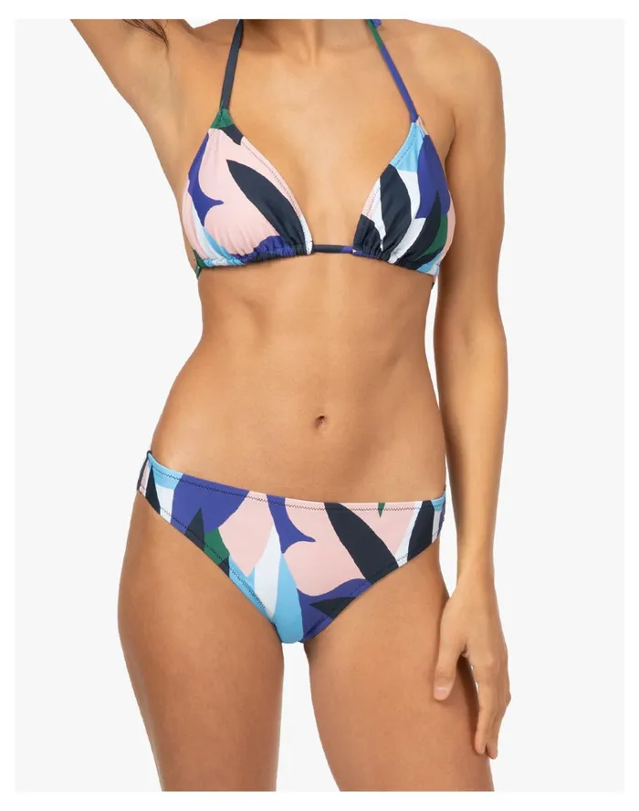 Women LIVELY Triangle Bikini Top In Print Multi Madewell Swim