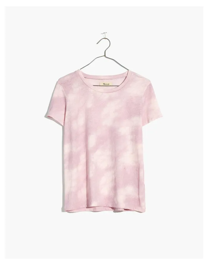 Women Lo Fi Shrunken Tee Faded Mauve Madewell Tees Women Lo Fi Shrunken Tee Faded Mauve Madewell Tees