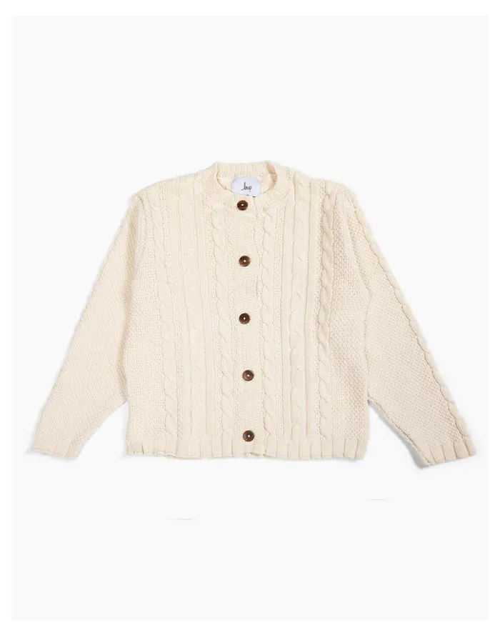 Women Loup Newman Cardigan Ivory White Madewell Sweaters Women Loup Newman Cardigan Ivory White Madewell Sweaters