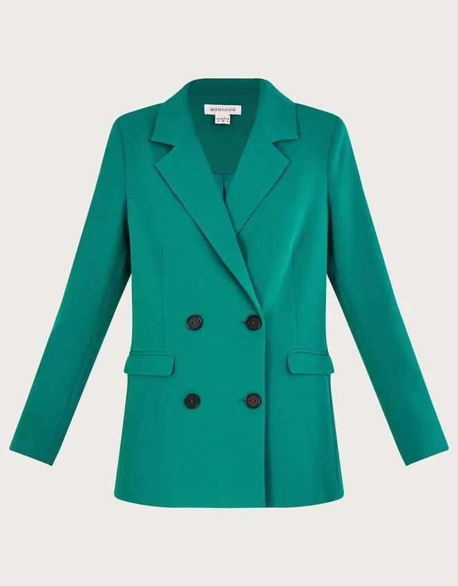 Women Madelyn Double Breasted Jacket Green Monsoon Jackets