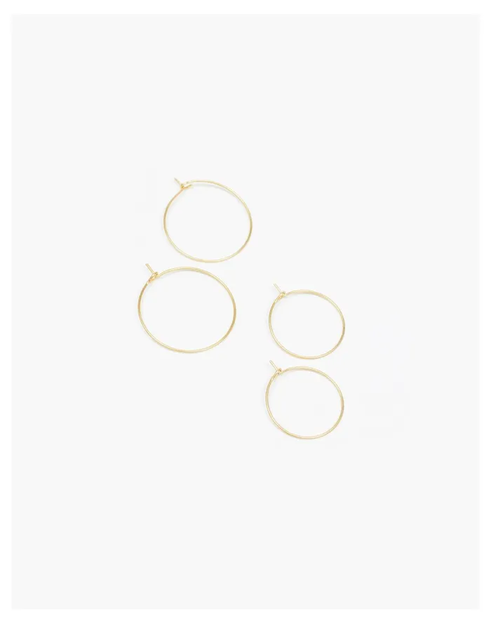 Women Mahnal Filament Hoop Earrings Minor Brass Madewell Earrings Women Mahnal Filament Hoop Earrings Minor Brass Madewell Earrings