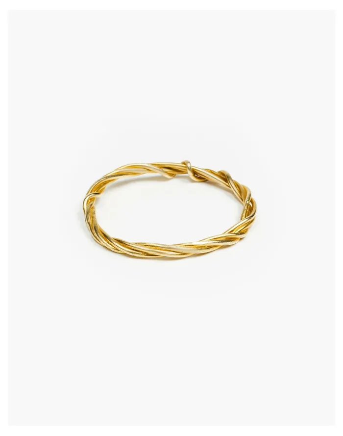 Women Mahnal Vine Bangle Brass Madewell Bracelets