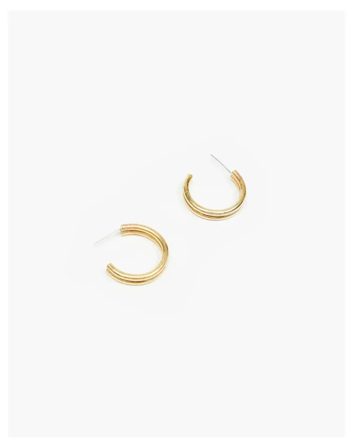 Women Mahnal Wahada Minor Earrings Brass Madewell Earrings Women Mahnal Wahada Minor Earrings Brass Madewell Earrings