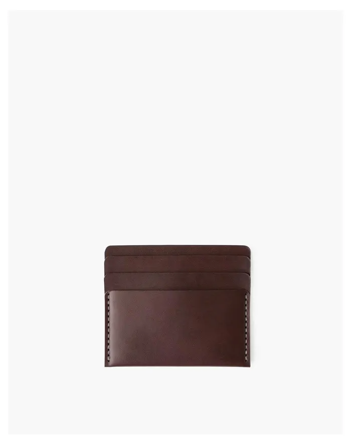 Women MAKR Leather Cascade Wallet Red Madewell Pouches and Wallets