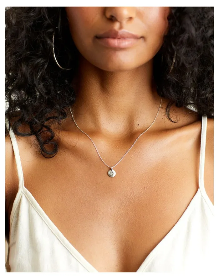 Women Marisa Mason Virginia Moon Sterling Silver Necklace Silver Madewell Necklaces Women Marisa Mason Virginia Moon Sterling Silver Necklace Silver Madewell Necklaces