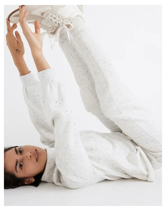 Women MWL Betterterry Jogger Sweatpants Hthr Donegal Mist Madewell MWL Athleisure
