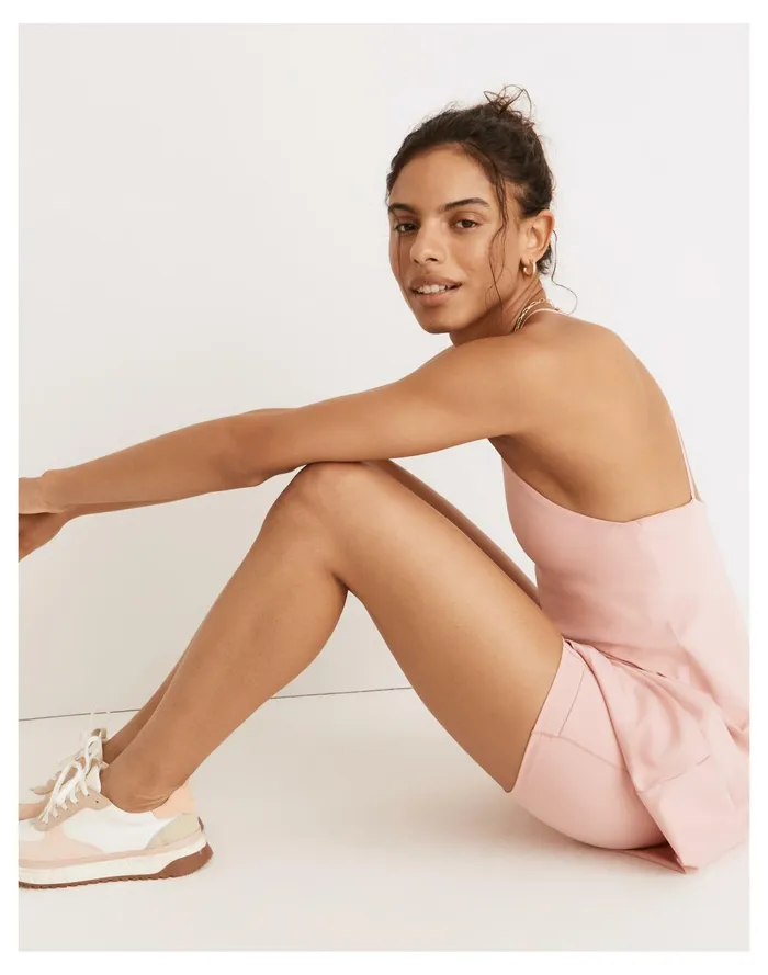 Women MWL Flex Fitness Dress Pink Icing Madewell Activewear Women MWL Flex Fitness Dress Pink Icing Madewell Activewear