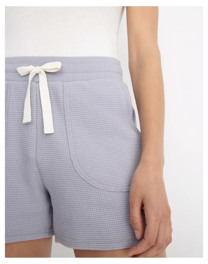 Women MWL Textured Waffle Sweatshorts Faded Lavender Madewell MWL Athleisure Women MWL Textured Waffle Sweatshorts Faded Lavender Madewell MWL Athleisure