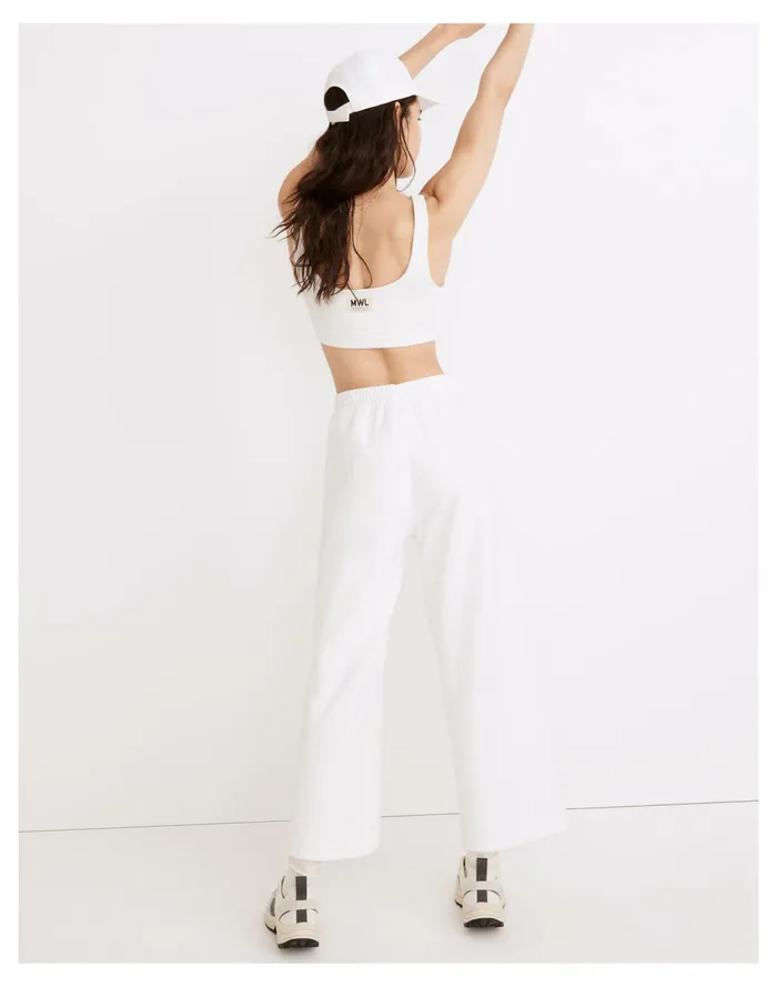 Women MWL Wide Leg Sweatpants Lighthouse Madewell MWL Athleisure Women MWL Wide Leg Sweatpants Lighthouse Madewell MWL Athleisure