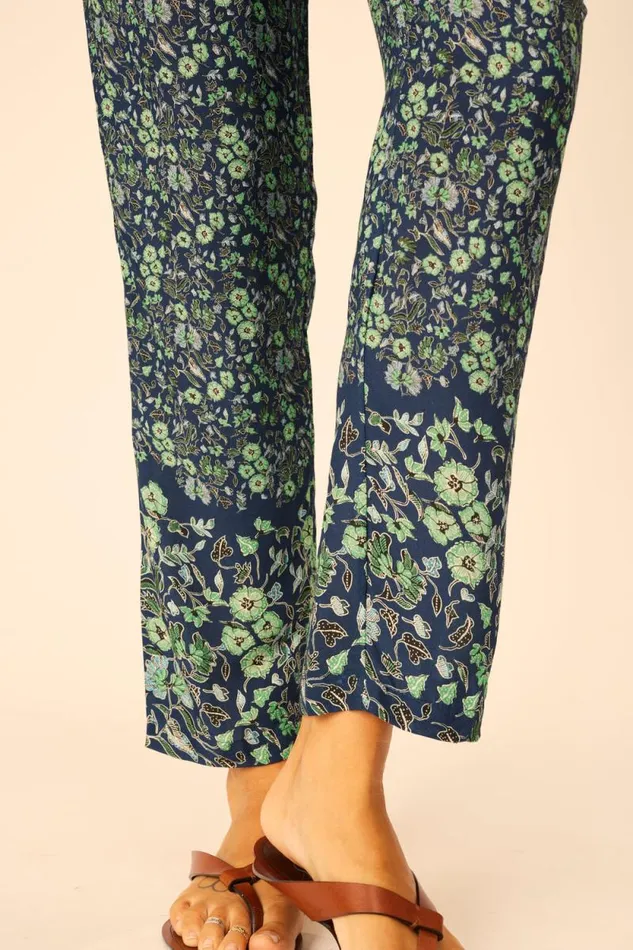 Women Natalie Martin Bottoms Bianca Pant Petite Fleur Marine