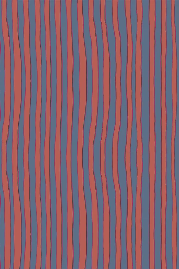 Women Natalie Martin Bottoms William Pant Men039s Batik Stripe Blood Orange