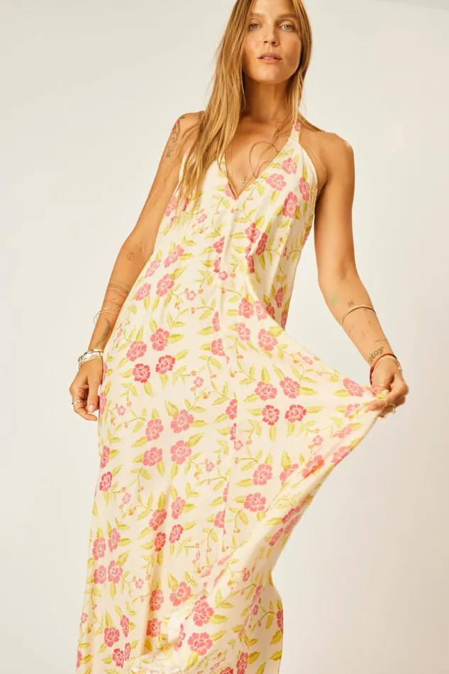 Women Natalie Martin Coverups Lola Dress Prairie Dusty Crimson