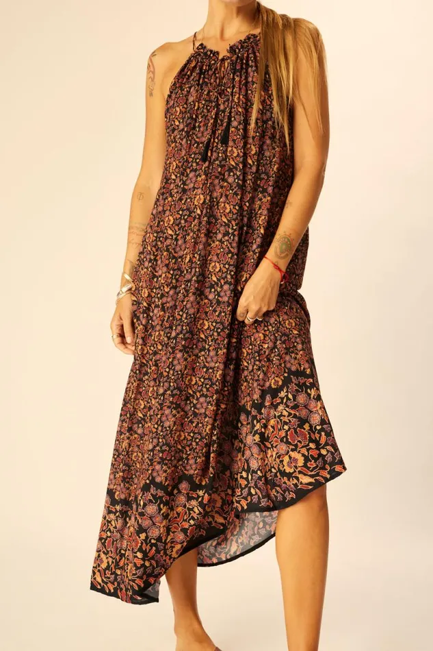 Women Natalie Martin Dresses Marlien Dress Petite Fleur Noire