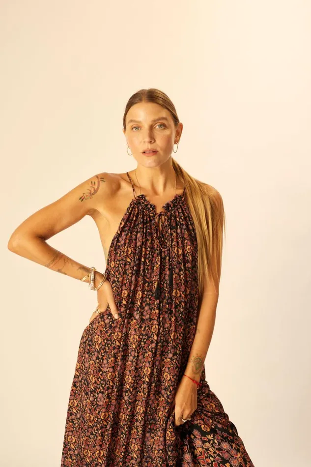 Women Natalie Martin Dresses Marlien Dress Petite Fleur Noire