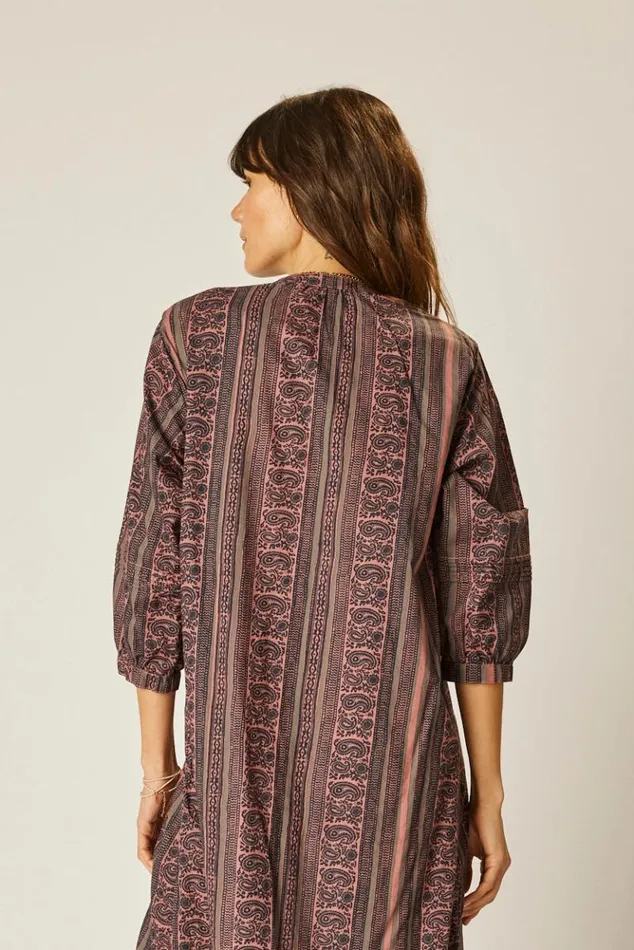 Women Natalie Martin Dresses Sammie Short Dress Paisley Stripe Heather
