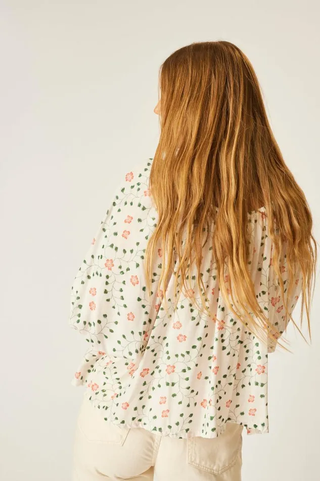 Women Natalie Martin Tops Ella Top Pinwheel Cotton