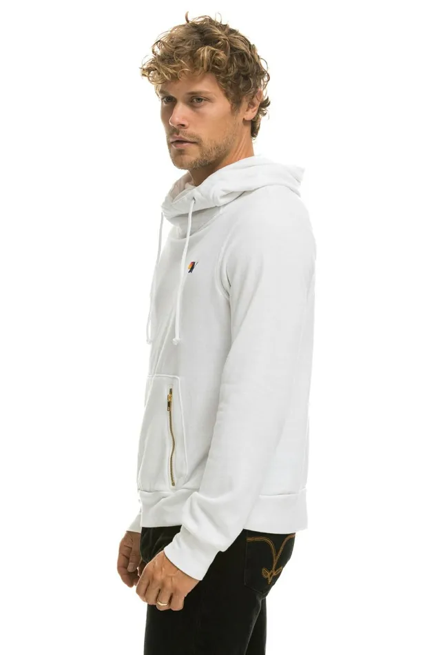 Women NINJA PULLOVER HOODIE 8211 WHITE Aviator Nation Hoodies Women NINJA PULLOVER HOODIE 8211 WHITE Aviator Nation Hoodies