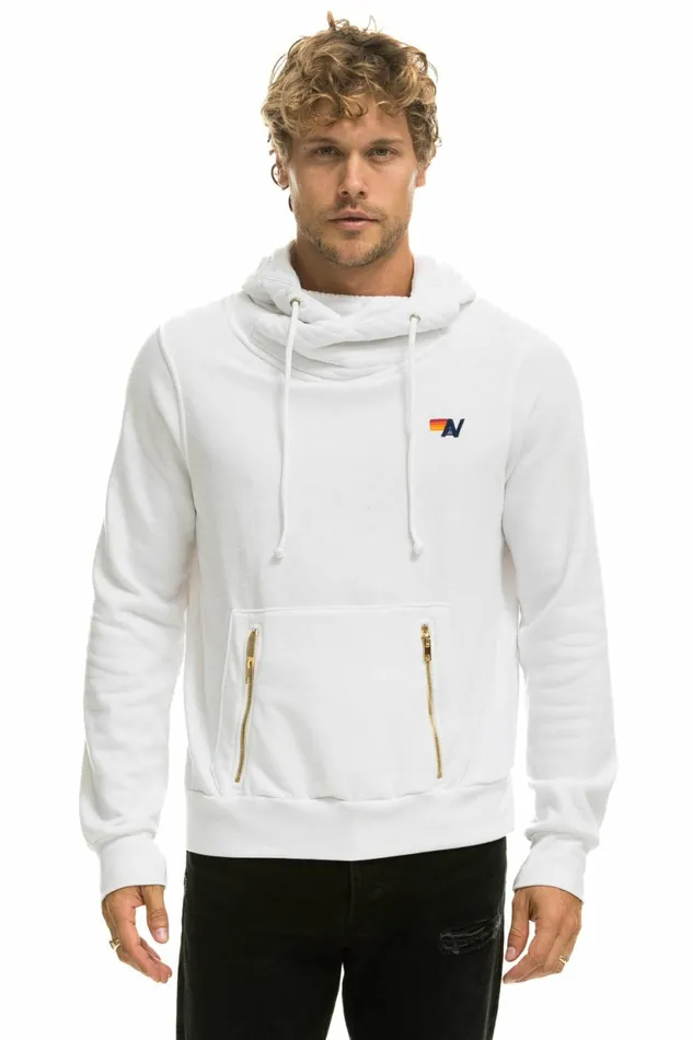 Women NINJA PULLOVER HOODIE 8211 WHITE Aviator Nation Hoodies Women NINJA PULLOVER HOODIE 8211 WHITE Aviator Nation Hoodies