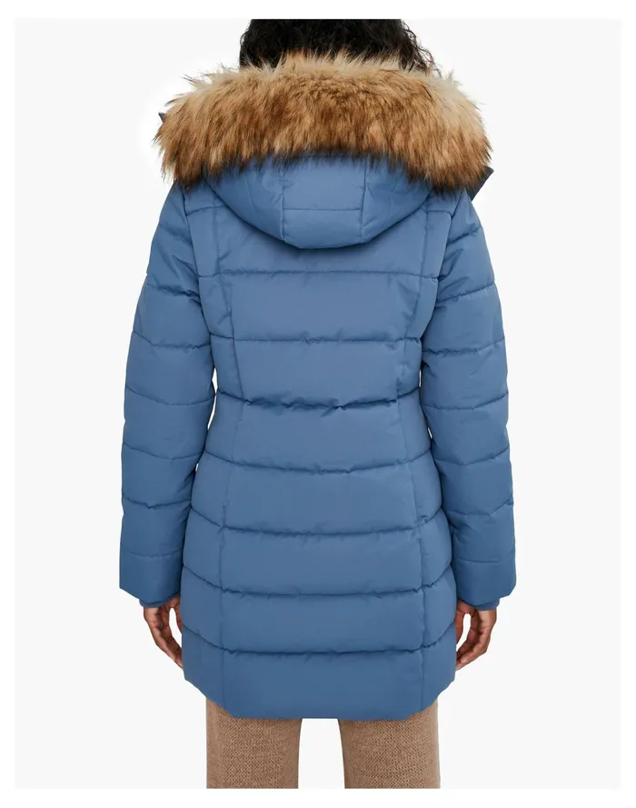 Women Noize HANNAH Mid Length Parka Steel Madewell Jackets Women Noize HANNAH Mid Length Parka Steel Madewell Jackets