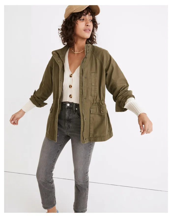 Women Northover Jacket Desert Olive Madewell Jackets Women Northover Jacket Desert Olive Madewell Jackets