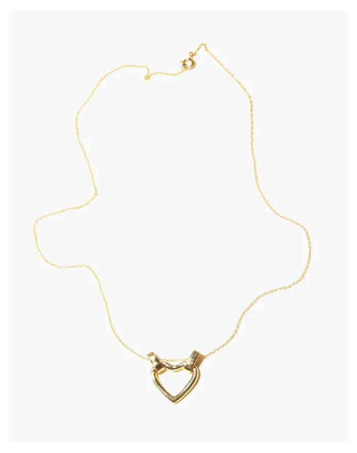 Women Odette New York Beau Heart Necklace Gold Madewell Necklaces Women Odette New York Beau Heart Necklace Gold Madewell Necklaces