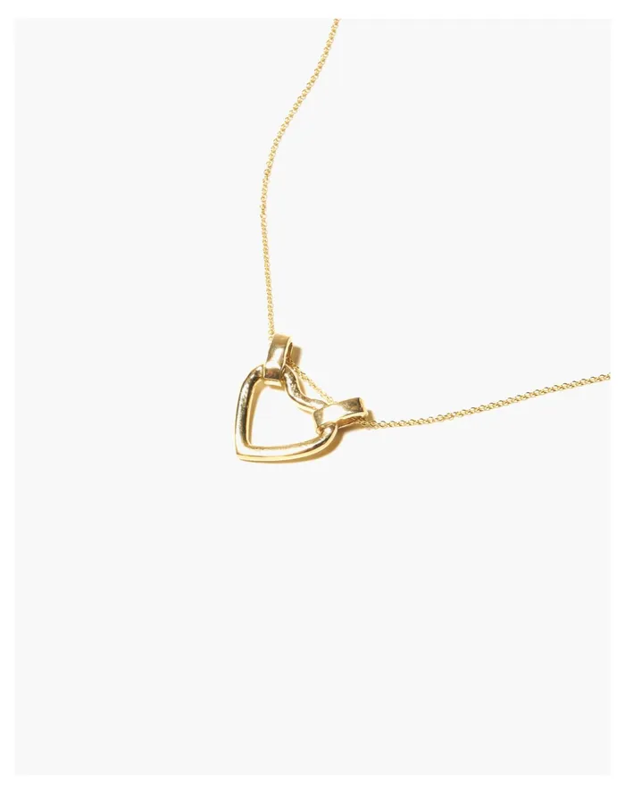 Women Odette New York Beau Heart Necklace Gold Madewell Necklaces Women Odette New York Beau Heart Necklace Gold Madewell Necklaces
