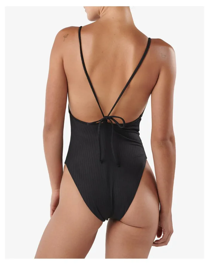 Women OOKIOH Agadir One Piece Swimsuit Black Madewell Swim Women OOKIOH Agadir One Piece Swimsuit Black Madewell Swim